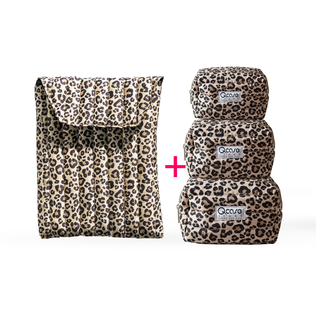 Leopard Puffy Set
