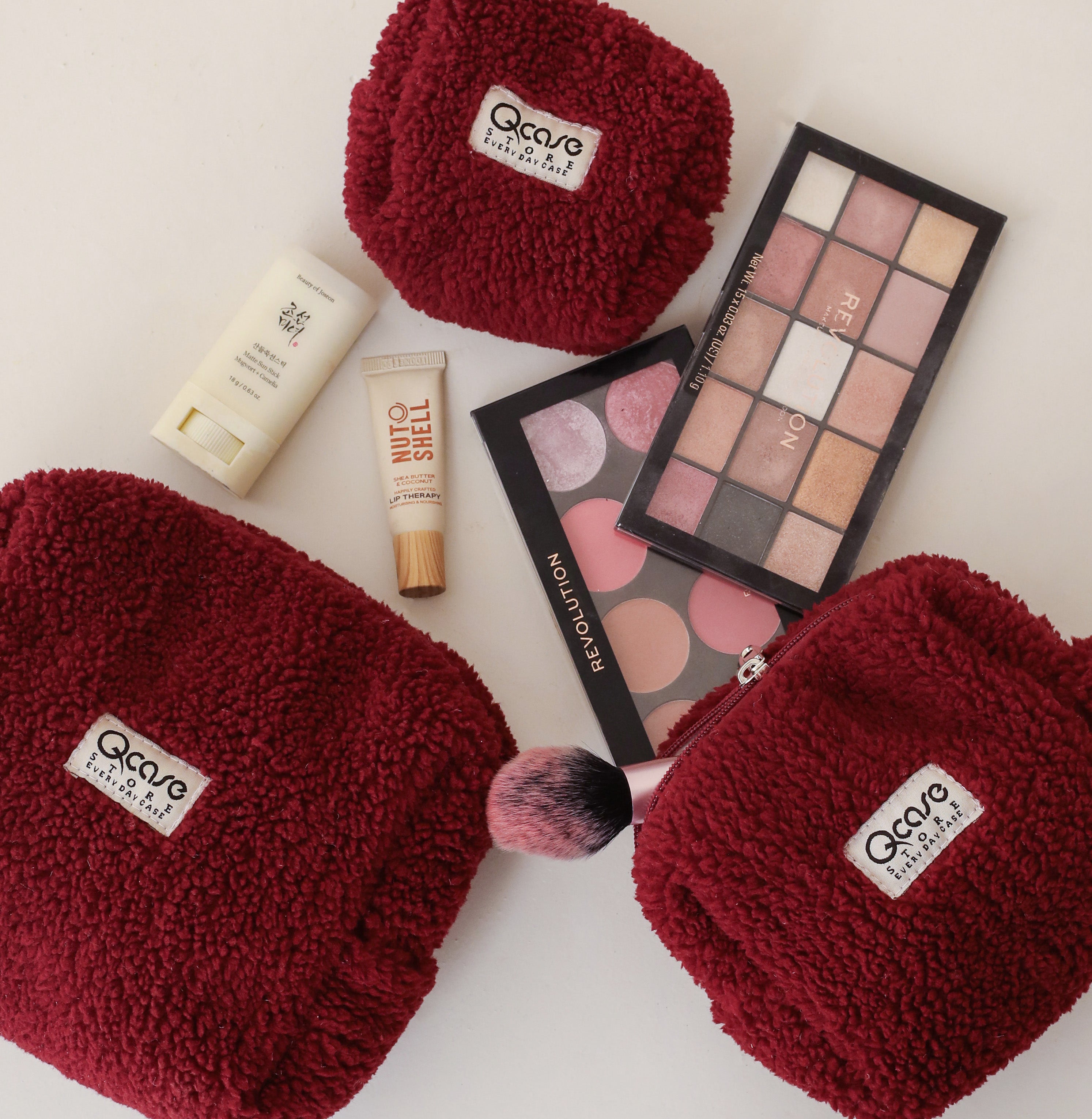 Ruby Teddy Pouch