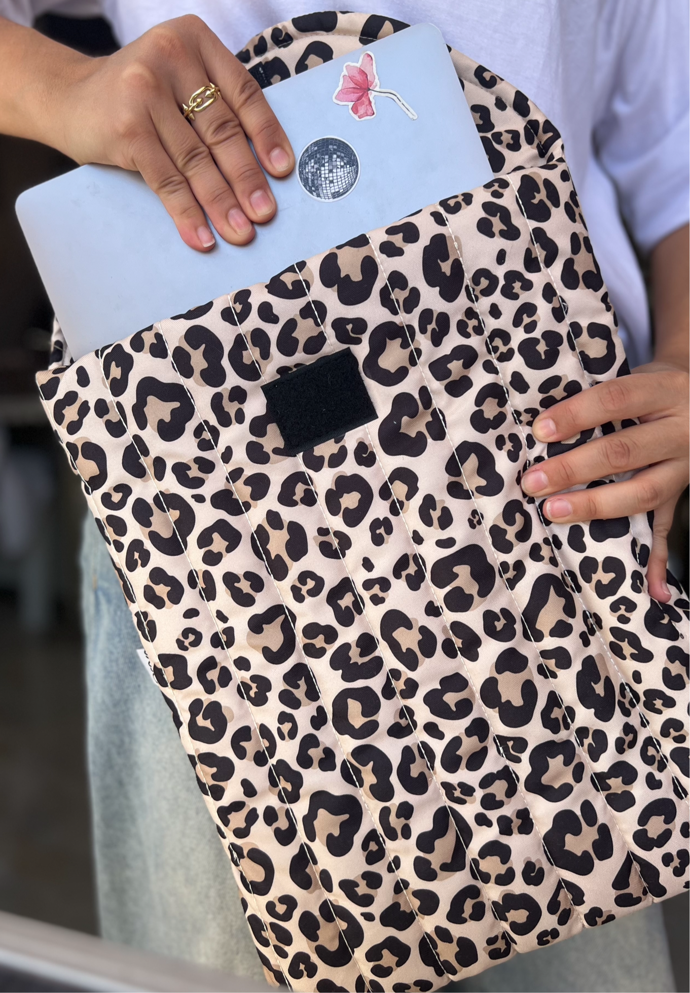 Leopard Puffy Sleeve
