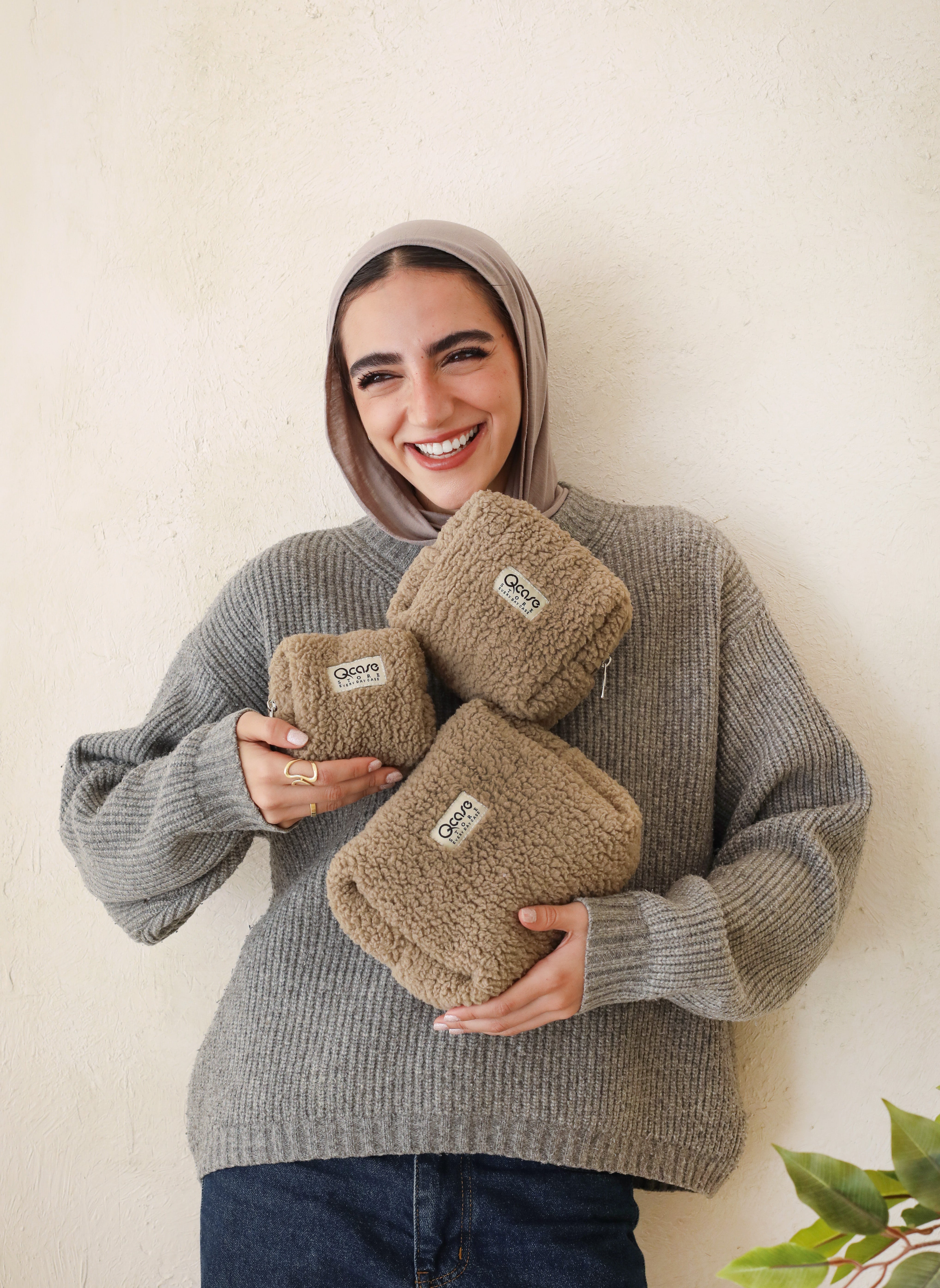 Warm Teddy Pouch