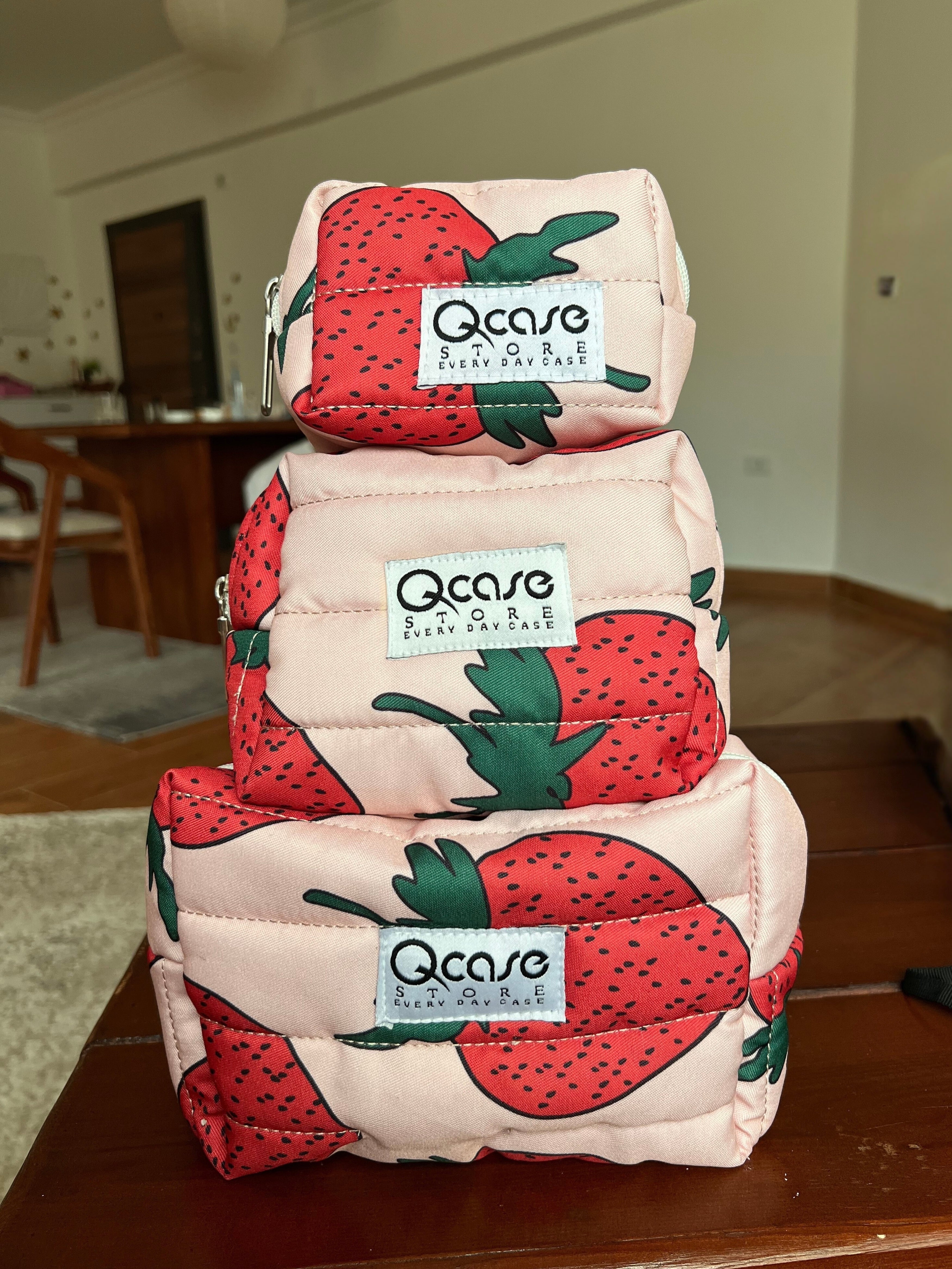 Strawberry Glow Pouch