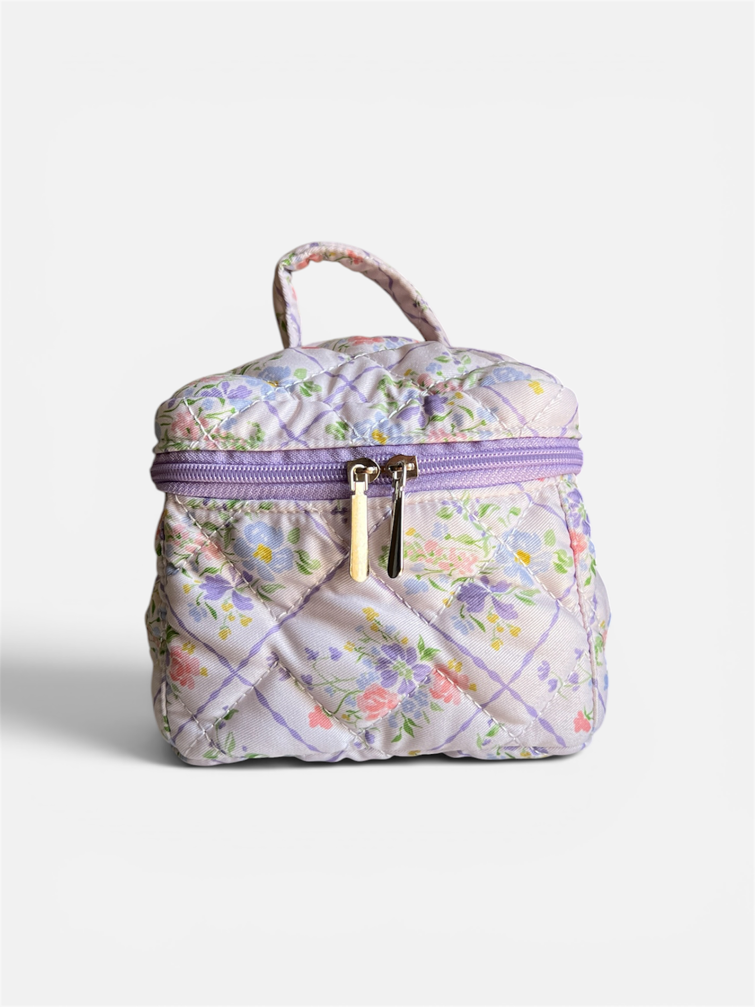 Lilac Pinic Bloom Boxy pouch