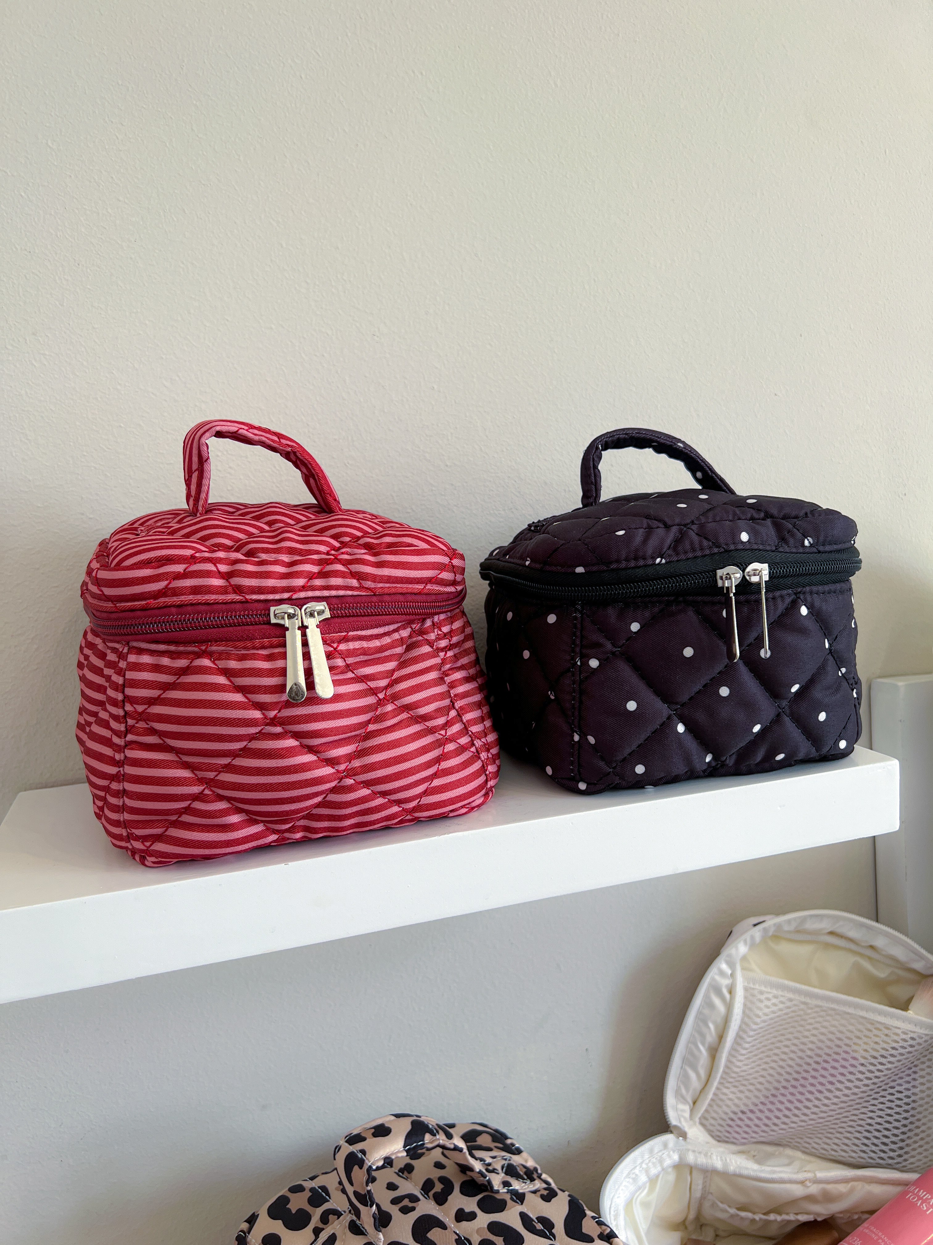 Midnight Dots Boxy pouch