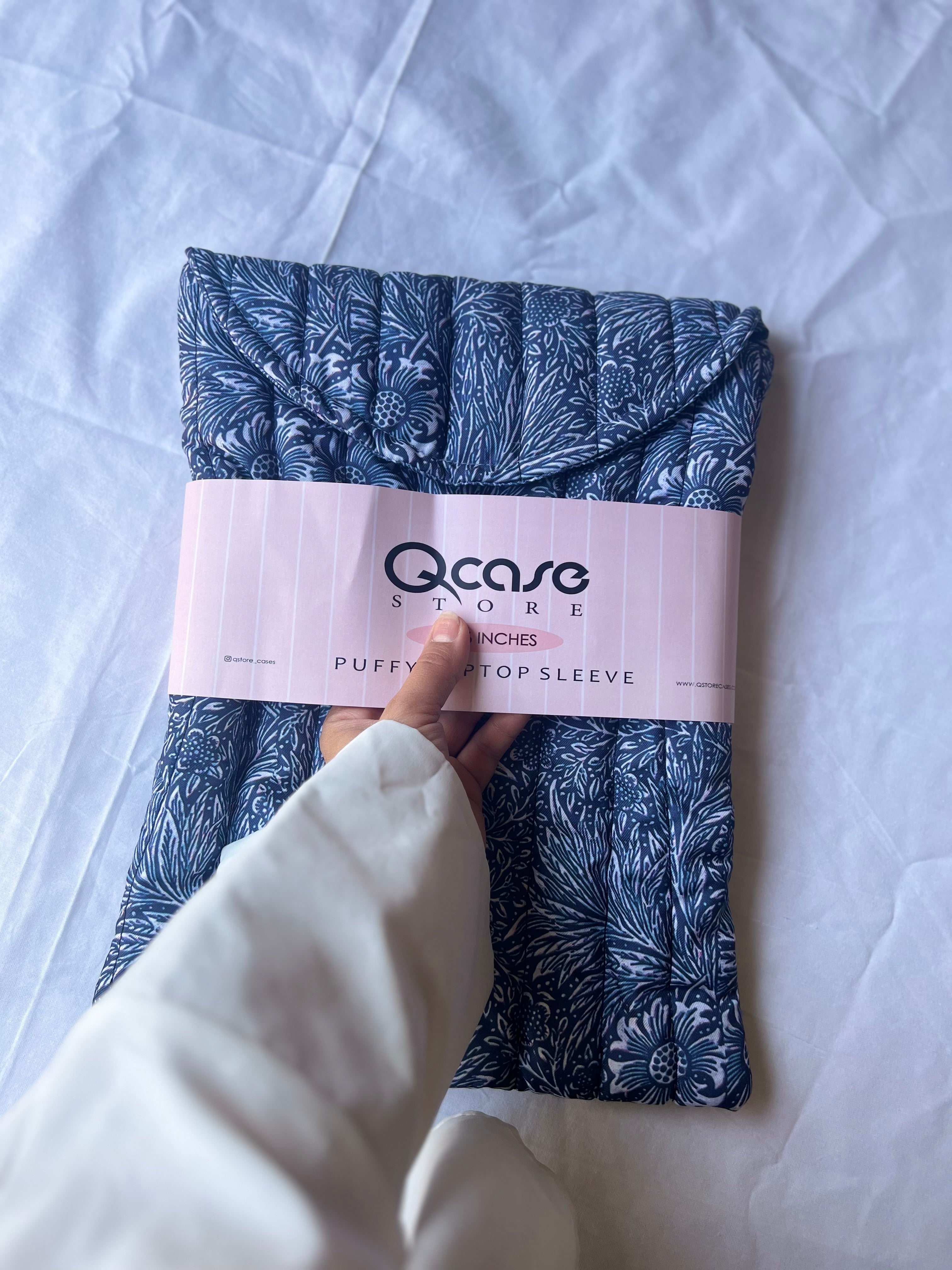 Midnight Bloom Puffy Sleeve