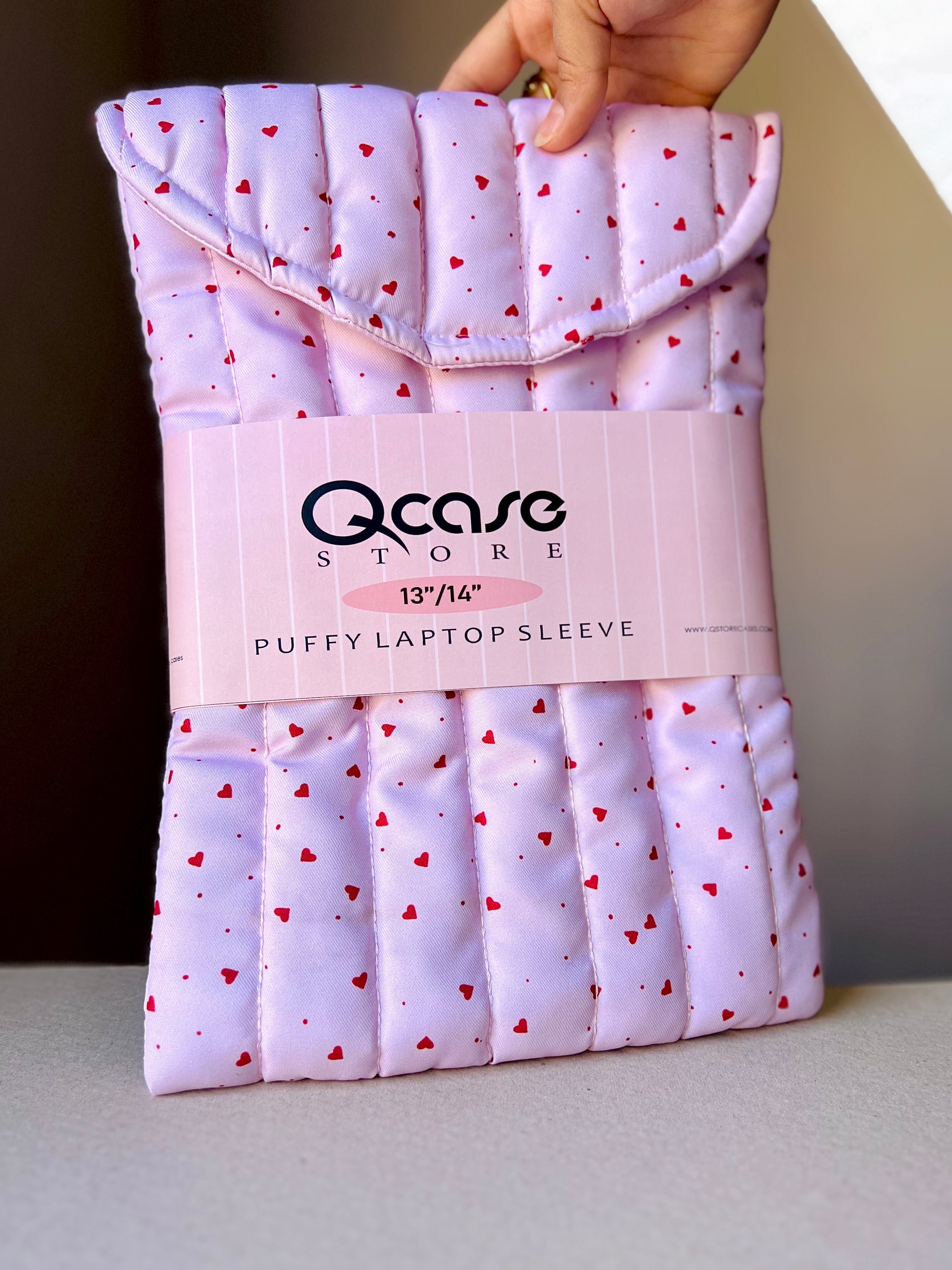 Blush Hearts Puffy Sleeve