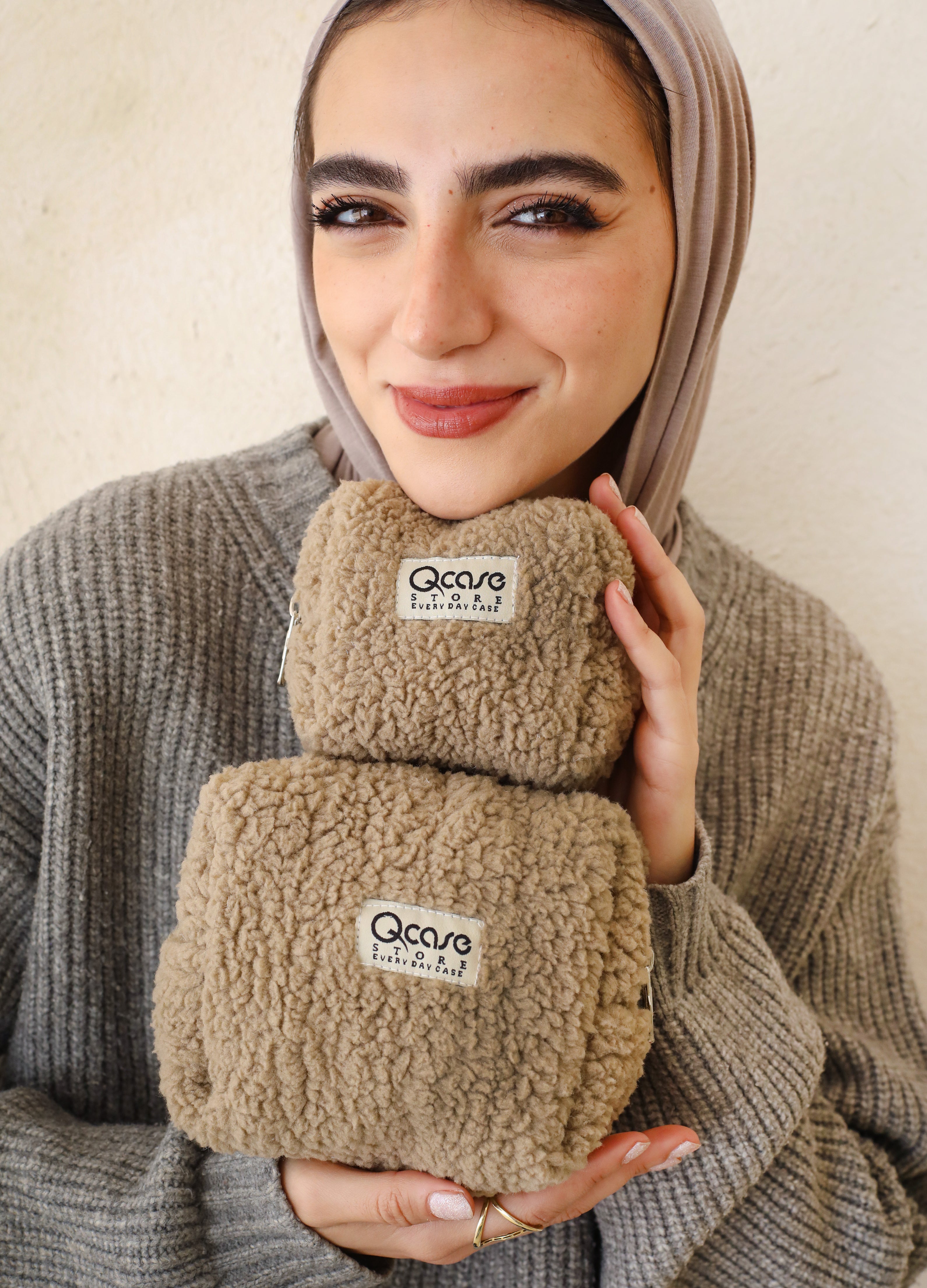 Warm Teddy Pouch