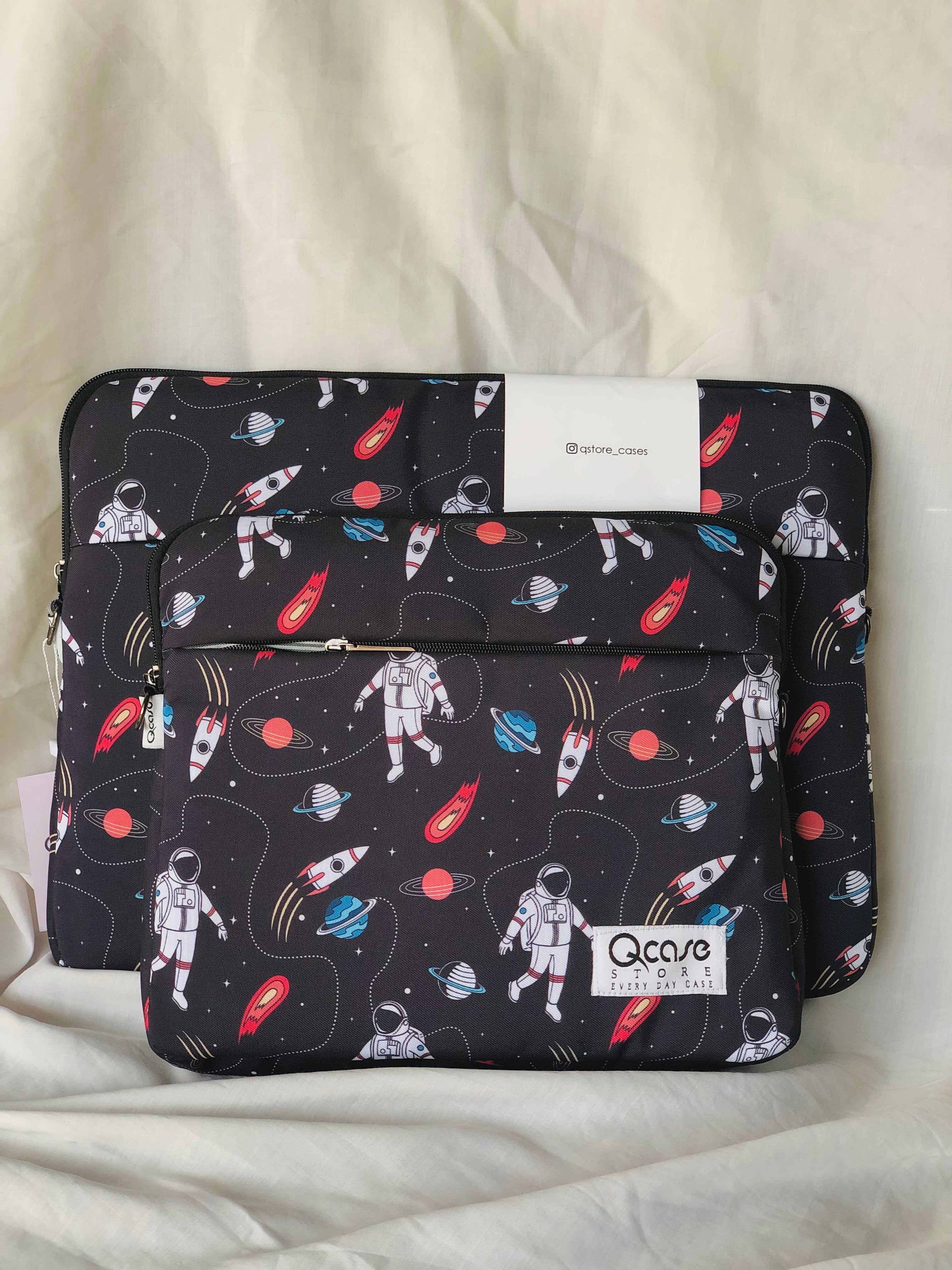Space laptop sleeves