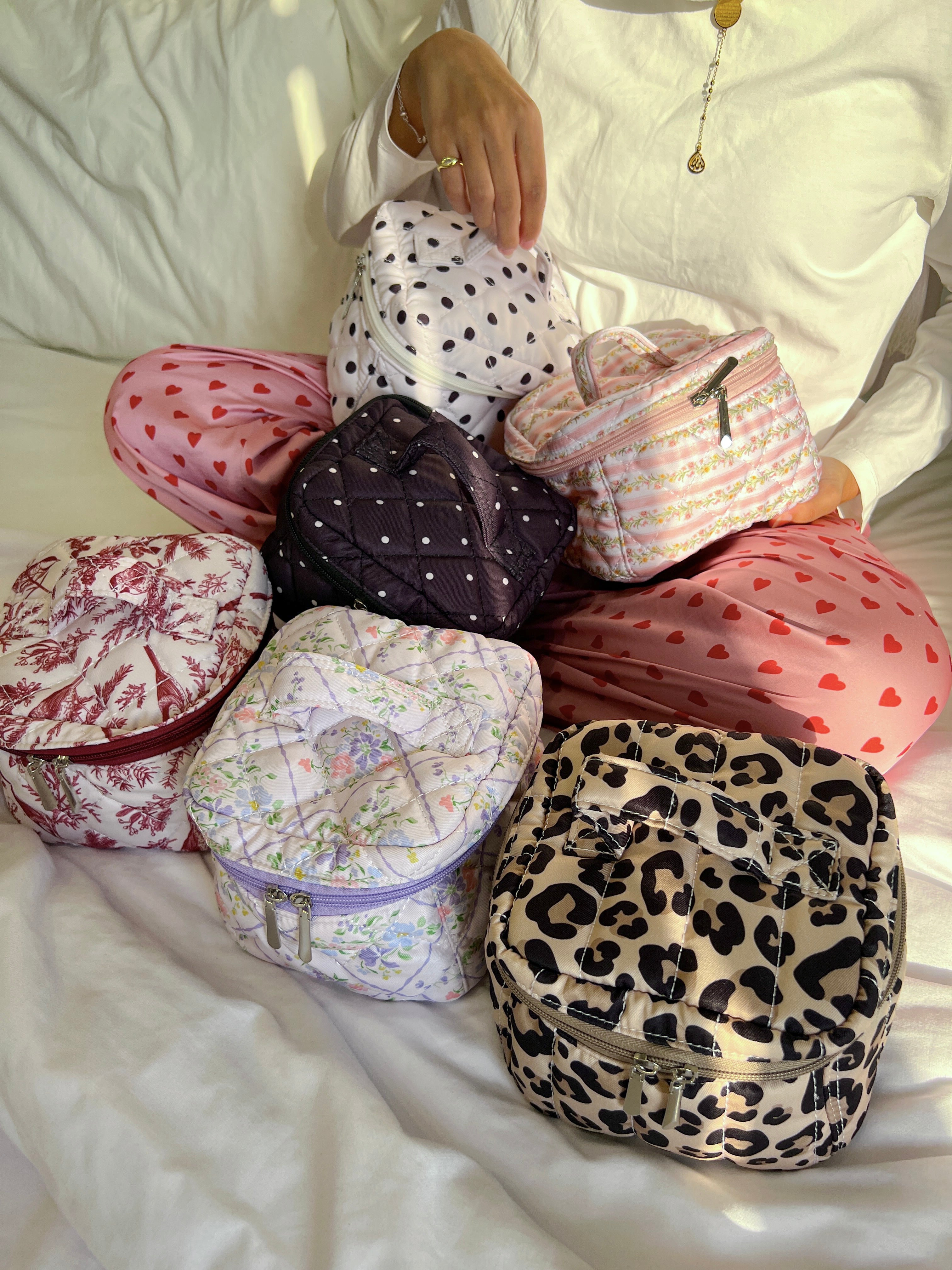 Leopard Boxy pouch