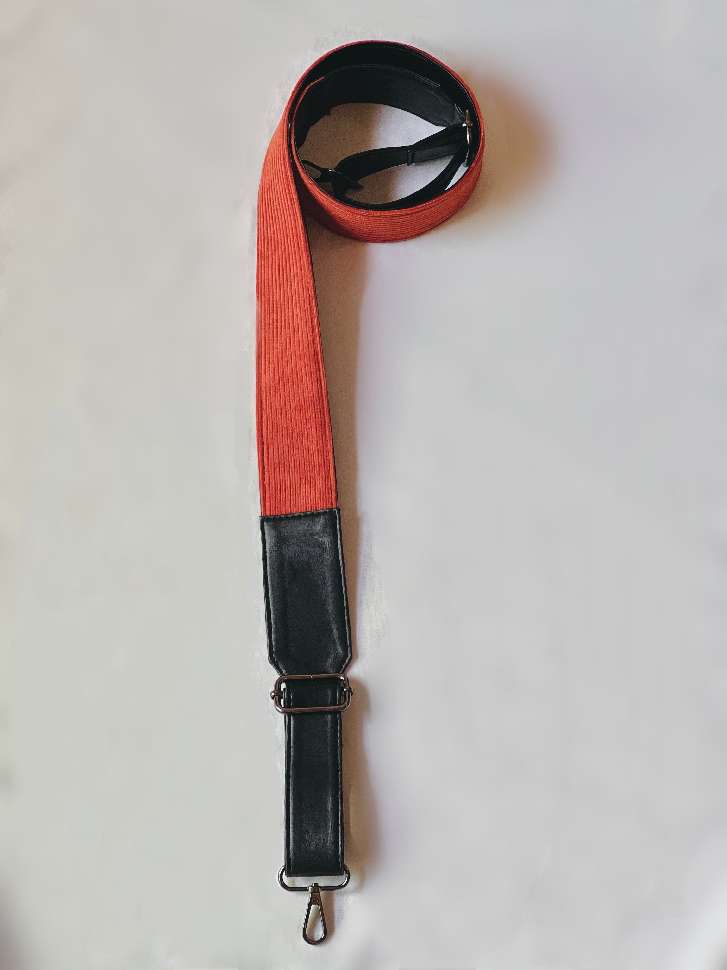 Orange Velvet Handle