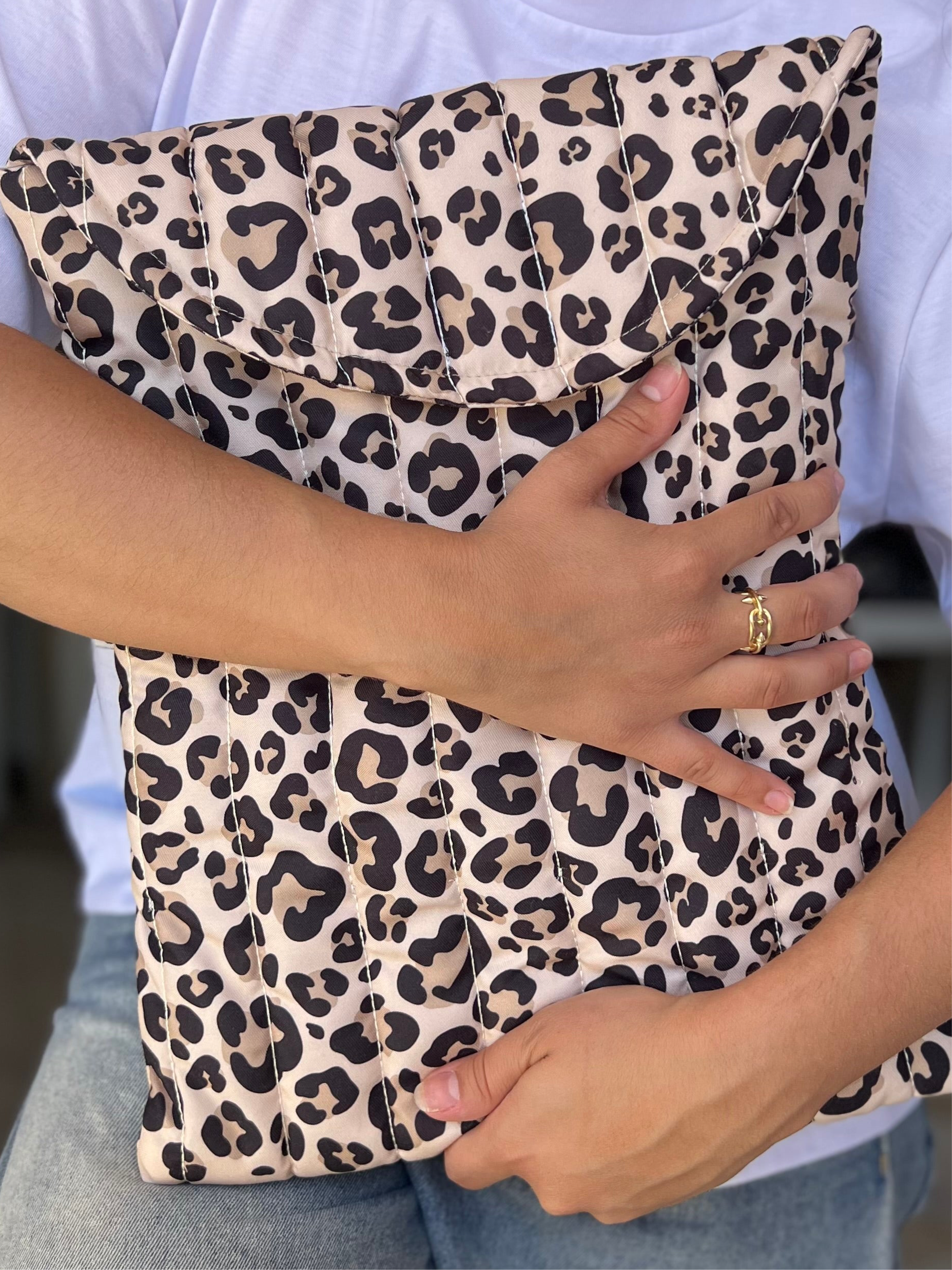 Leopard Puffy Sleeve