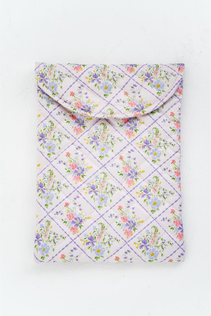 Lilac Picnic Puffy Sleeve