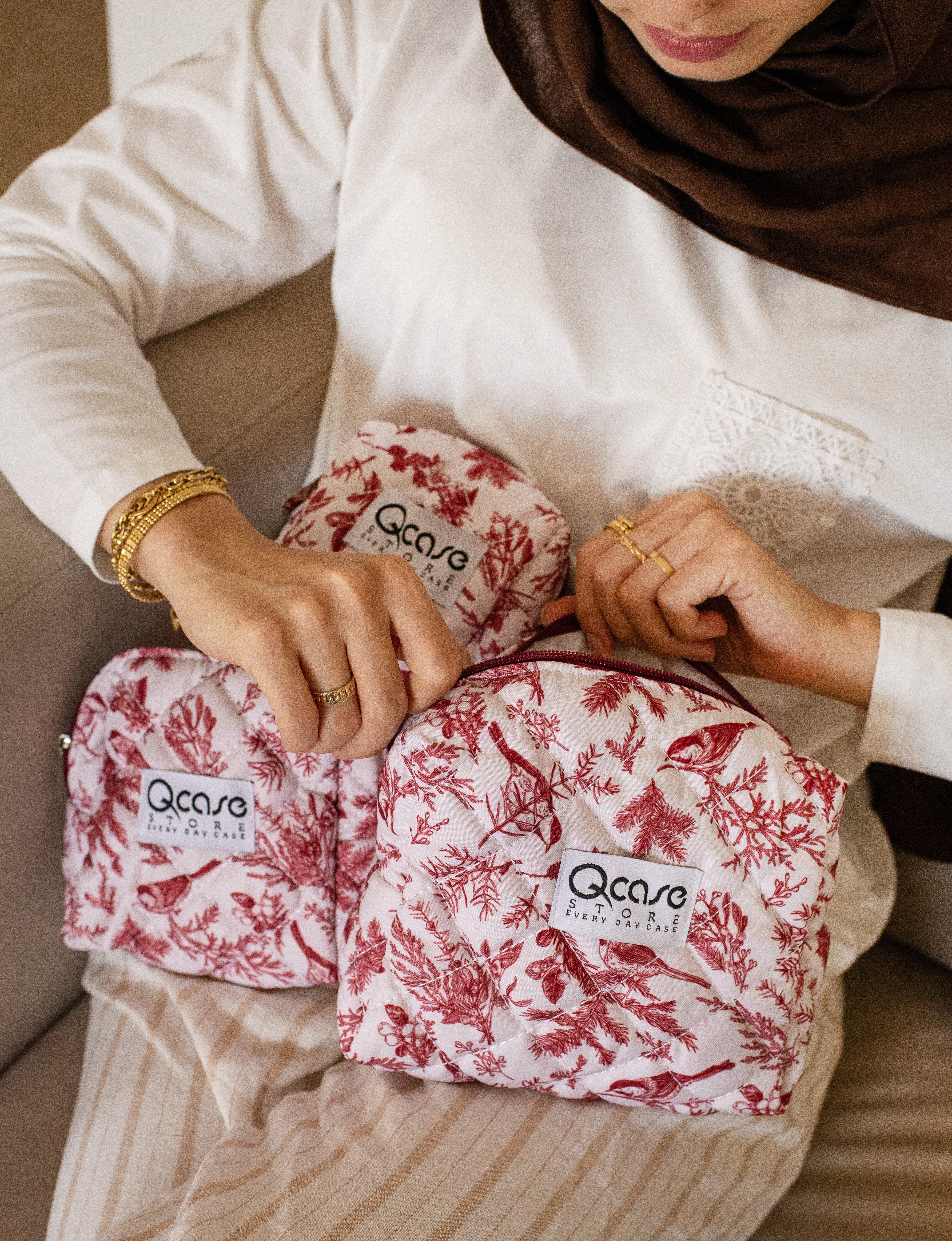 Ruby Bloom Pouch