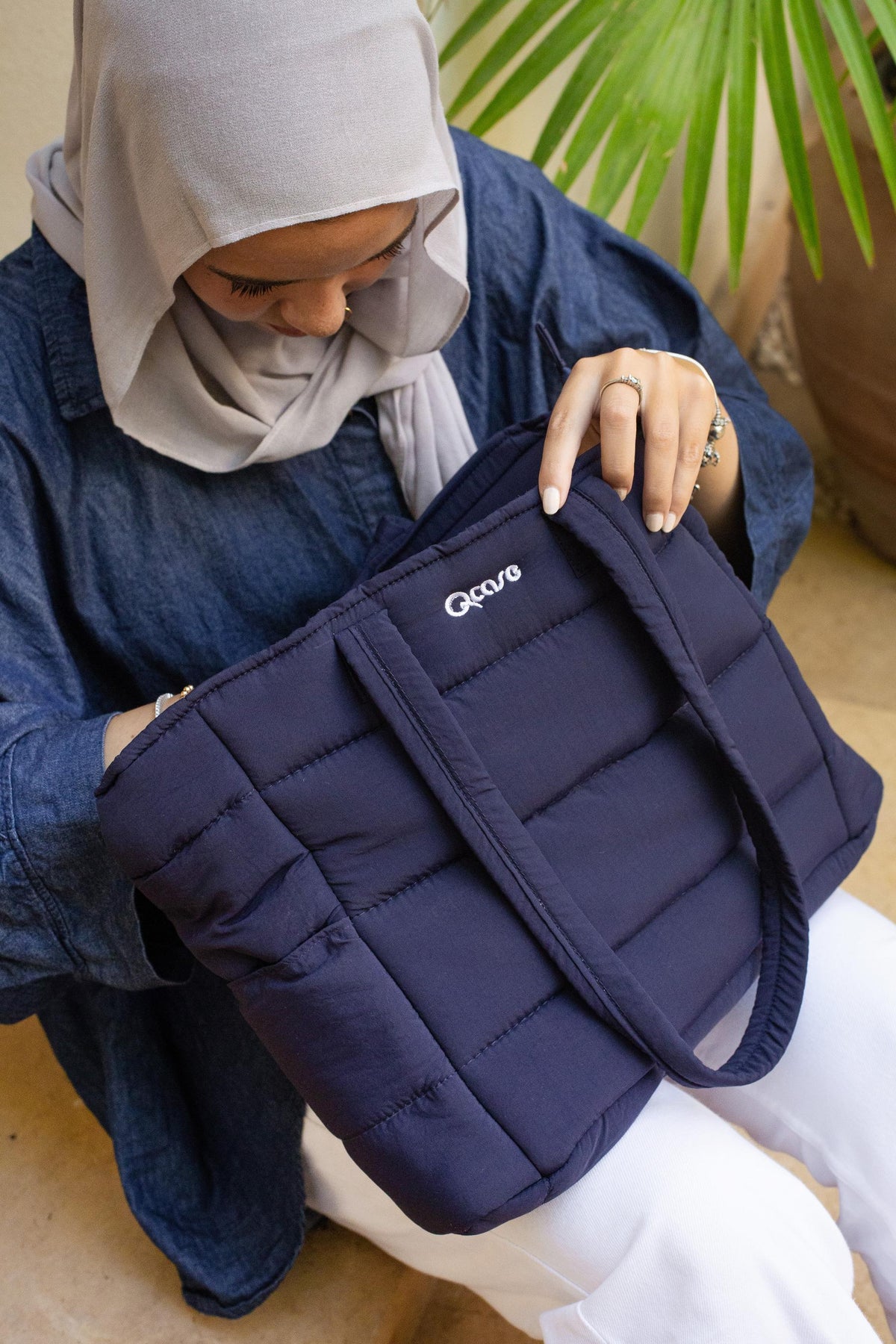 Puff It Up — Navy Blue