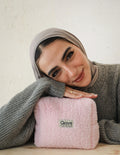 Pink Teddy Pouch