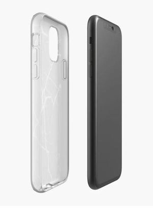 black flor marble phone cover - Qcase Store | Everyday Case