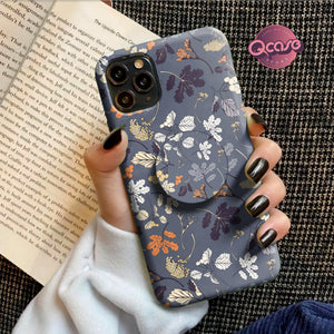 Grey Flowery Phone Cover - Qcase Store | Everyday Case