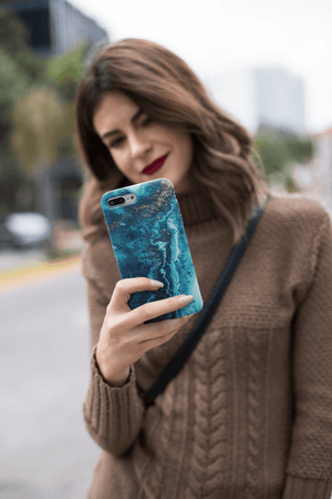 vintage sea marble phone cover - Qcase Store | Everyday Case